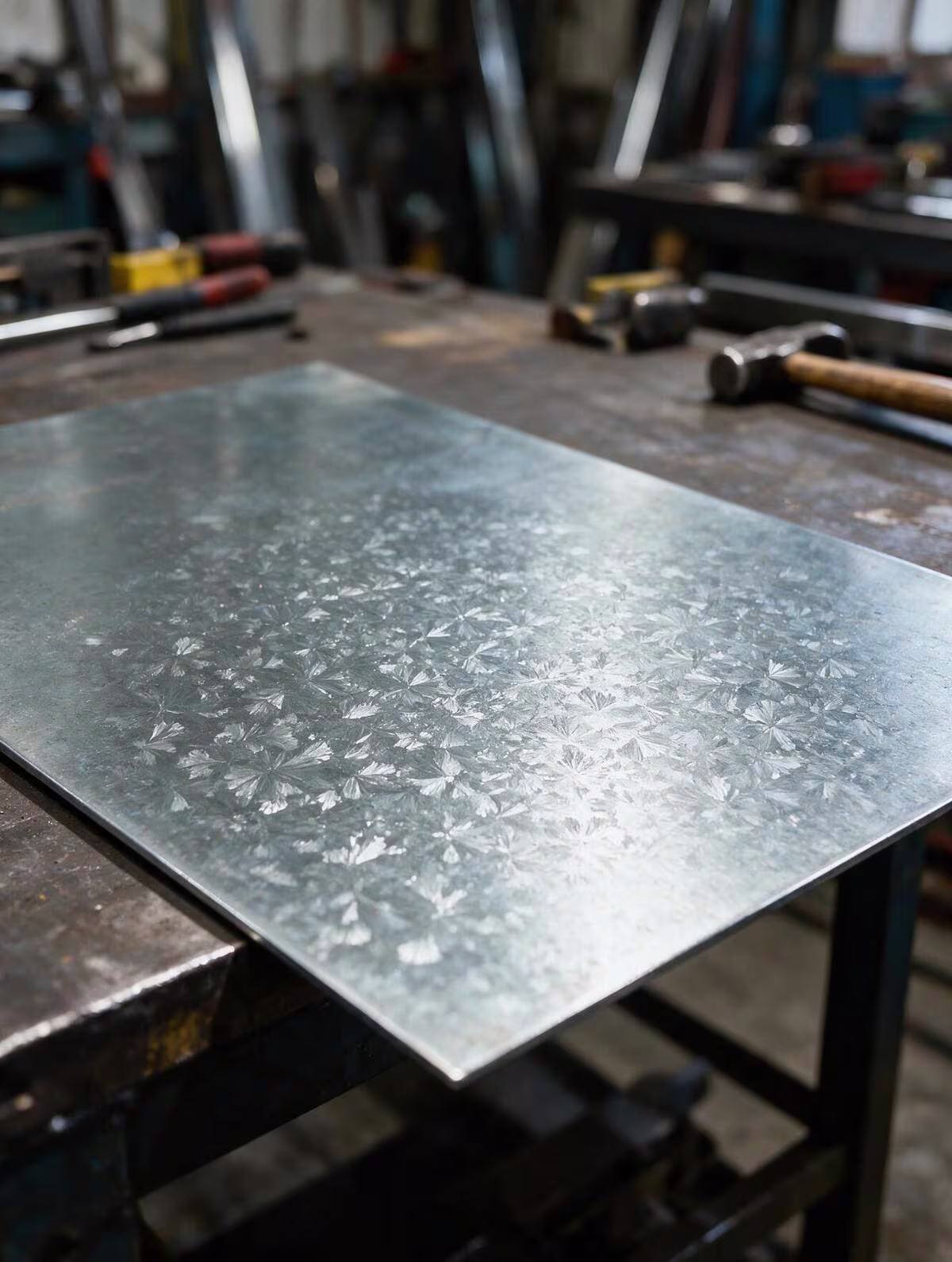 kuumtsingitud roostevaba teras